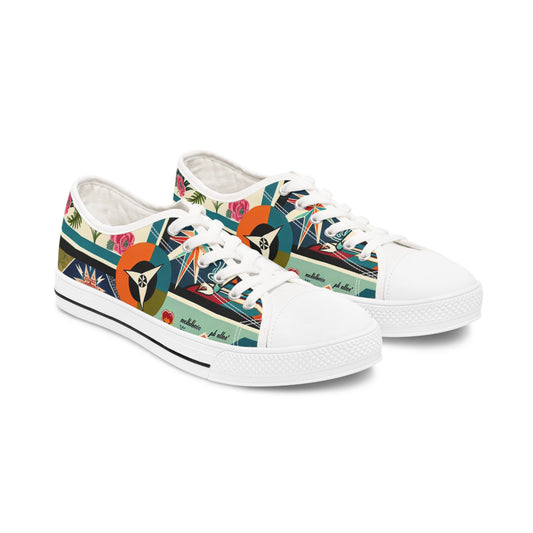 Vivian Rockwell - Women's Lowtop Sneakers