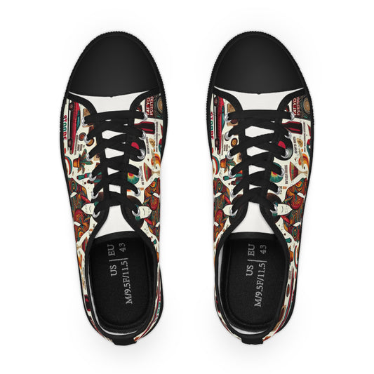 Velvet Mendoza - Men's Lowtop Sneakers