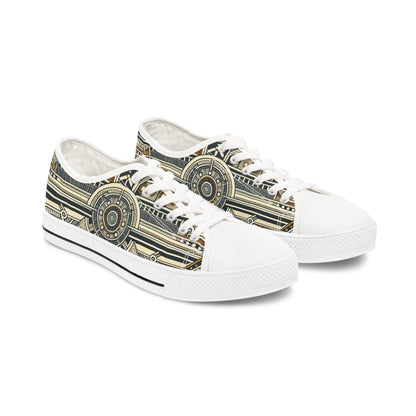 Evelyn Strathmore - Women's Lowtop Sneakers